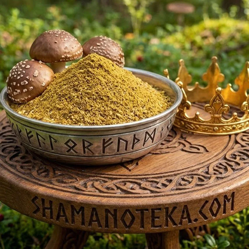 PREMIUM 🍄 ПОРОШОК КОРОЛЕВСКОГО👑МУХОМОРА - 100 гр.